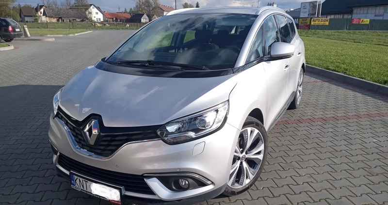 Renault Grand Scenic cena 74900 przebieg: 55400, rok produkcji 2020 z Zielona Góra małe 211